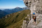 Salita allo Zuccone Campelli dalla Ferrata Pesciola con discesa dalla Ferrata Minonzio e passaggio allo Zucco Barbesino il 21 settembre 2010 - FOTOGALLERY
